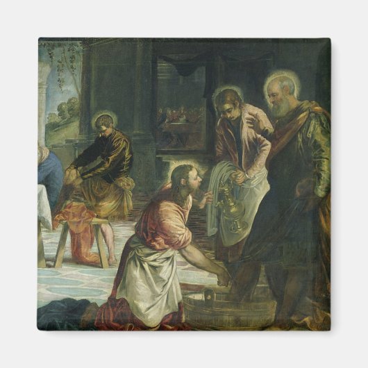 Christ Washing the Jünger' Feet, c.1547 Magnet (Vorne)