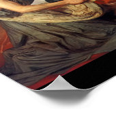 Christ wasing Peter's Feet Poster (Ecke)