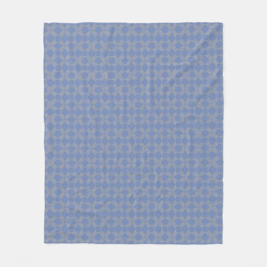 Christ X Cross Pattern Fleecedecke (Vorderseite)
