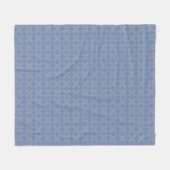 Christ X Cross Pattern Fleecedecke (Vorderseite (Horizontal))