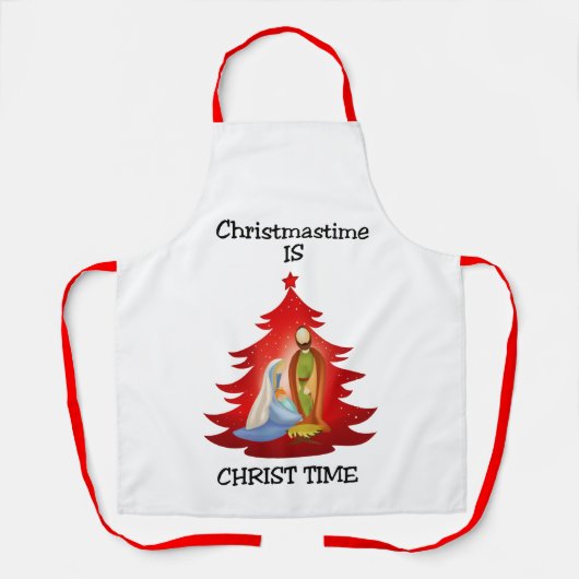Christ Zeit Schürze (Vorderseite)