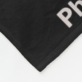 Christ-zentrierter christlicher Athlet Softll Fleecedecke (Ecke)