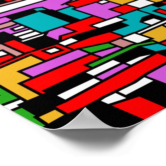 Christa der Erlöser Favela Poster (Ecke)