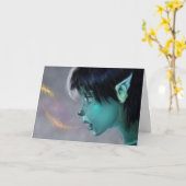 Christa Karte (Gelbe Blume)