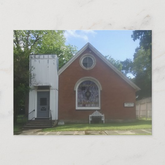 Christadelphian Ecclesia, Morrilton, Arkansas Postkarte (Vorderseite)