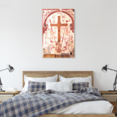 Christain Cross Artwork Leinwanddruck (Insitu (Schlafzimmer))