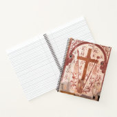 Christain Cross Artwork Notizblock (Innenseite)