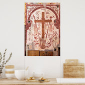 Christain Cross Artwork Poster (Küche)
