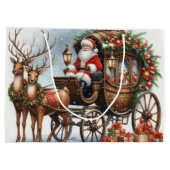 Christam santa große geschenktüte (Rückseite)