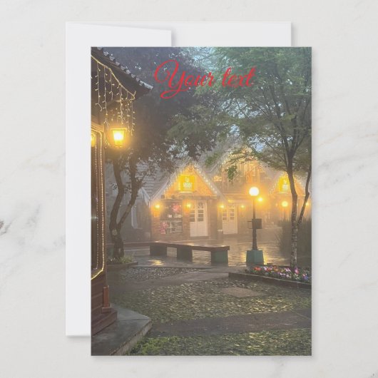 Christamas crad feiertagskarte (Vorderseite)