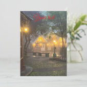 Christamas crad feiertagskarte (Stehend Vorderseite)