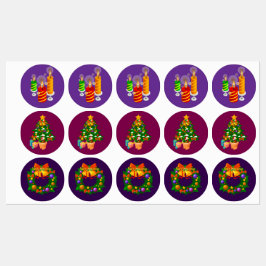 Christamas Labels Etiketten