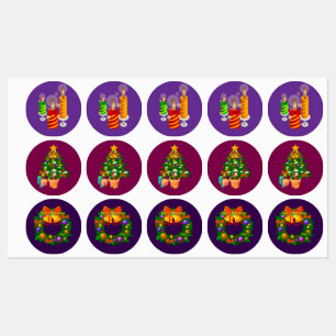 Christamas Labels Etiketten