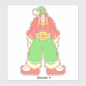 Christams Elf Aufkleber (Blatt)