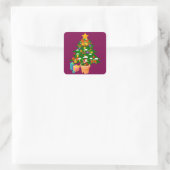 Christams tree Sticker (Tasche)