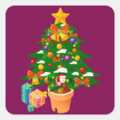 Christams tree Sticker (Vorderseite)