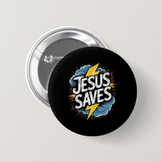 Christan Jesus Rette Premium Button (Vorne & Hinten)