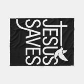 Christan Jesus Rette Premium Fleecedecke (Vorderseite (Horizontal))