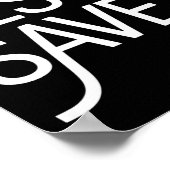 Christan Jesus Rette Premium Poster (Ecke)