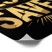 Christan Jesus Rette Premium Poster (Ecke)
