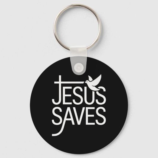 Christan Jesus Rette Premium Schlüsselanhänger (Vorderseite)