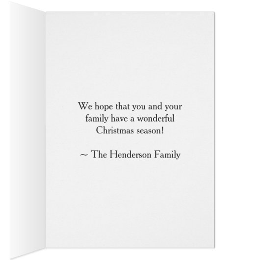 Christbaum dekoriert + Frohe Weihnachten (Innen (Rechts))