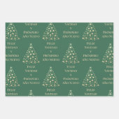 Christbaum Feliz Navidad y Prospero Año Nuevo Geschenkpapier Set (Vorderseite 3)