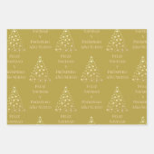 Christbaum Feliz Navidad y Prospero Año Nuevo Geschenkpapier Set (Vorderseite)