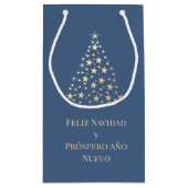 Christbaum Feliz Navidad y Prospero Año Nuevo Kleine Geschenktüte (Rückseite)