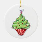 Christbaum Keramikornament (Hinten)