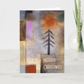 Christbaum - Kleines Tannenbild - Paul Klee - Karte (Vorderseite)