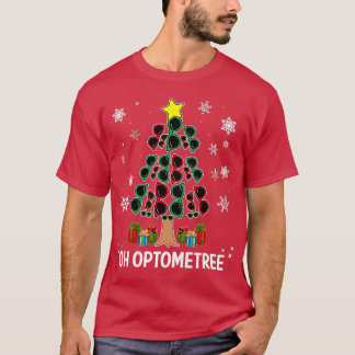 Christbaum Oh Optometree Optometrie Brille Des T-Shirt