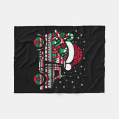 Christbaum Süßigkeiten Kipper Weihnachtsjungen Män Fleecedecke (Vorderseite (Horizontal))