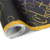 Christbaum und Sterne - Geschenkpapier (Rolleneckpunkt)