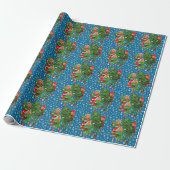 Christbaum-Verpackungspapier Geschenkpapier (Ungerollt)