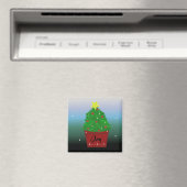 Christbaum von Evergreen in Pot Magnet (In Situ (Geschirrspüler))