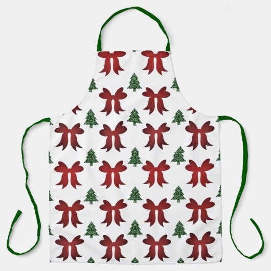 Christbaumbug Schürze (Vorderseite)