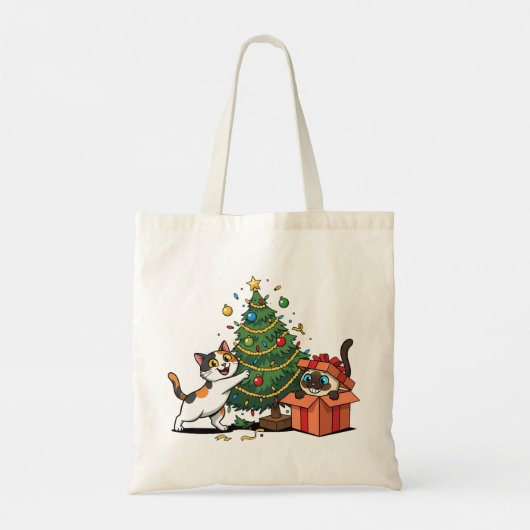Christbaumdekoration Tragetasche (Rückseite)