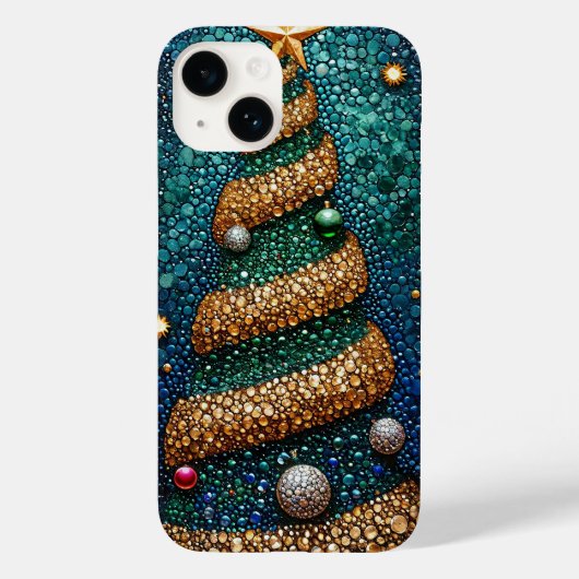 Christbaumkunst Case-Mate iPhone Hülle (Rückseite)
