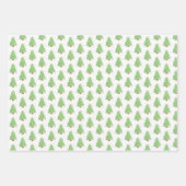Christbaumkunst Geschenkpapier Set (Vorderseite 3)