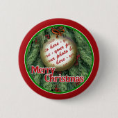 Christbaumschmuck-Fotobild Button (Vorderseite)