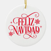 Christbaumschmuck Keramik Ornament (Vorne)