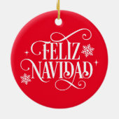 Christbaumschmuck Keramik Ornament (Hinten)