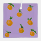 Christbaumschmuck Ornament Aus Glas (Rückseite)