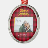 Christbaumschmuck Ornament Aus Metall (Links)