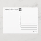 Christchurch, Besuch Neuseelands Postkarte (Rückseite)