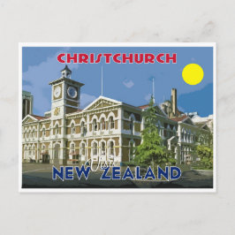 Christchurch, Besuch Neuseelands Postkarte