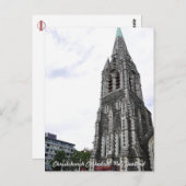 ChristChurch Cathedral, New Zealand Postcard Postkarte (Vorne/Hinten)