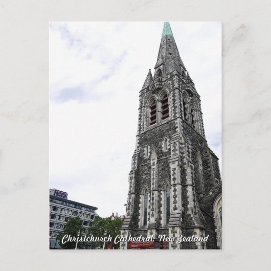 ChristChurch Cathedral, New Zealand Postcard Postkarte (Vorderseite)