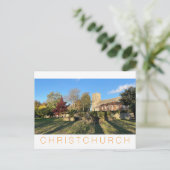 Christchurch Feiertagspostkarte (Stehend Vorderseite)
